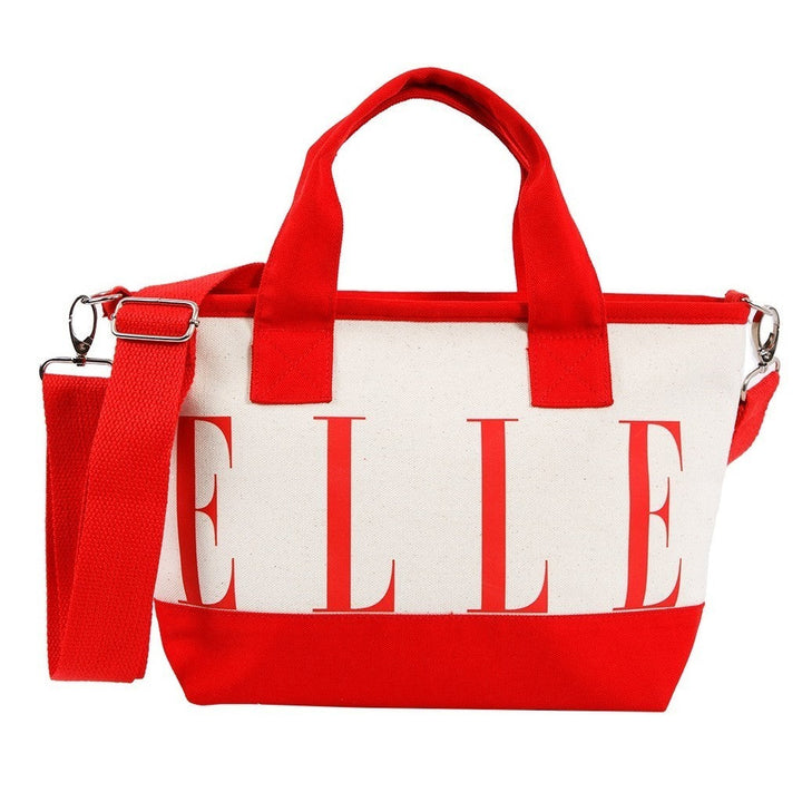 ELLE  TOTE BAG LOVE COLOR กระเป๋า ผ้าแคนวาส มีให้เลือก 4 สี  รุ่น EWG001824 Elle