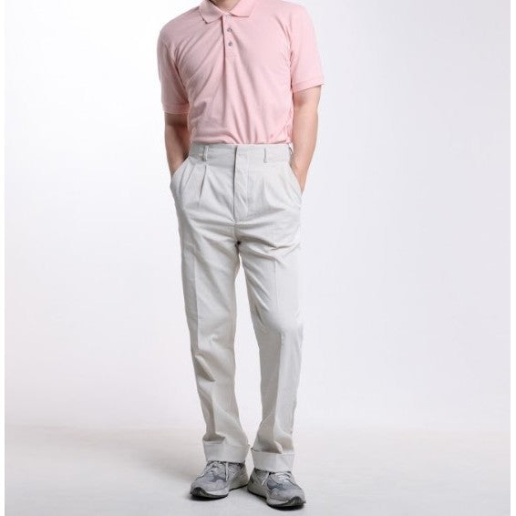 era-won กางเกงขายาว รุ่น Hollywood Trousers สี Beige ICCSHOPPING