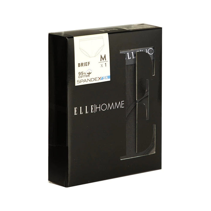 ELLE HOMME | แพ็ค 1 ชิ้น ทรง BRIEF ขอบยาง SPANDEX LOGO ELLE รุ่น KUB4001 ICCSHOPPING