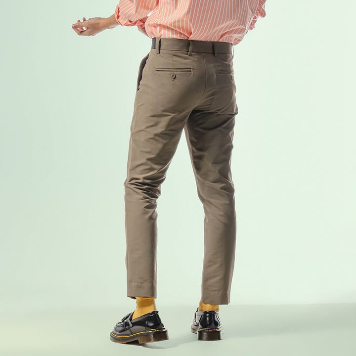 era-won กางเกงขายาว เอวยางยืด รุ่น GOLF FABRIC PANTS (065V9) สี Olive 