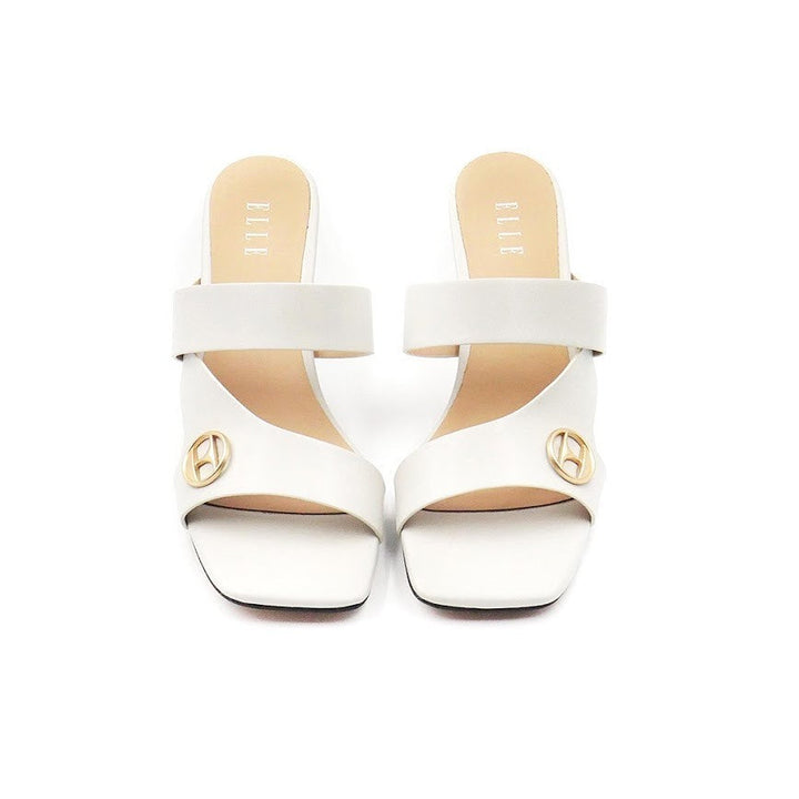 ELLE SHOES รองเท้าแบบสวม SANDELS ส้น 2.5 นิ้ว มีให้เลือก 3 สี รุ่น ELSM003 ICCSHOPPING