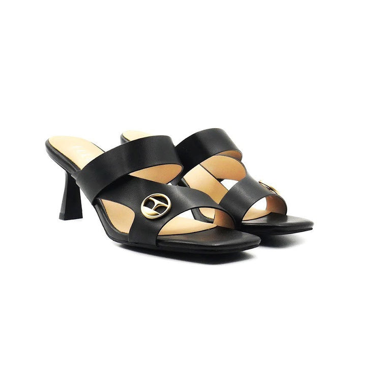 ELLE SHOES รองเท้าแบบสวม SANDELS ส้น 2.5 นิ้ว มีให้เลือก 3 สี รุ่น ELSM003 Elle