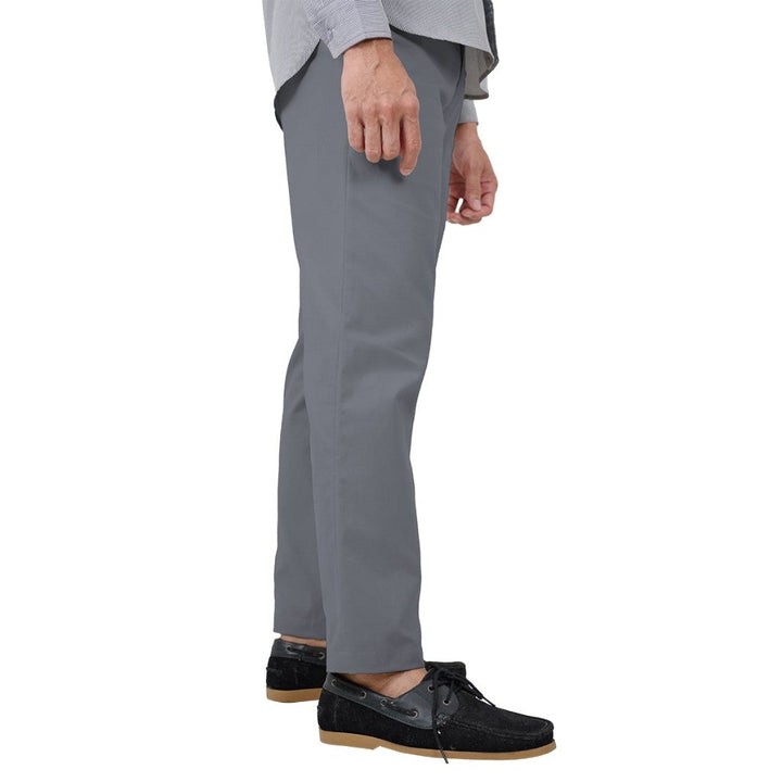 ELLE HOMME | กางเกงขายาวชิโน่ ทรงสลิมฟิต เนื้อผ้า Cotton 100% ใส่สบาย ระบายอากาศได้ดี | W8L274 ICCSHOPPING