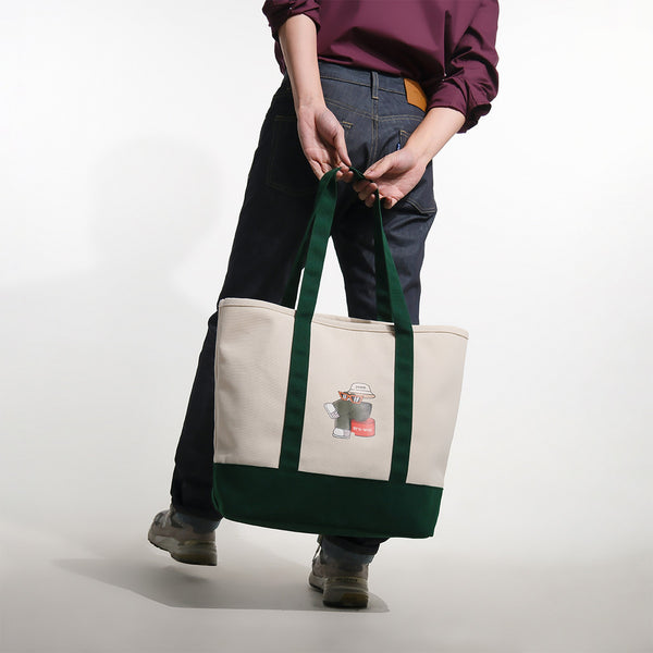 era-won กระเป๋าผ้า Art toy Medium Bag สี Korean Boston 