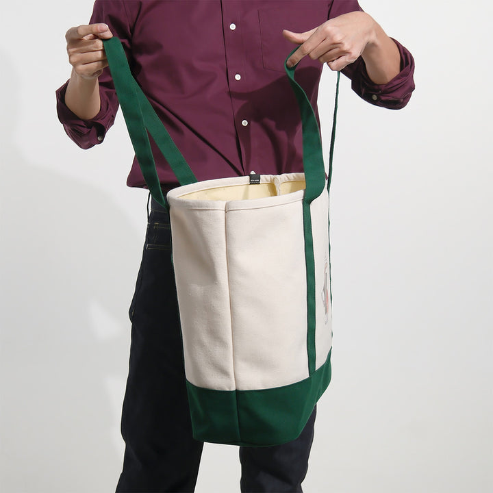 era-won กระเป๋าผ้า Art toy Medium Bag สี Korean Boston 
