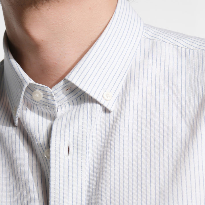 era-won Premium Quality เสื้อเชิ้ต คอปก Dress shirt Regular Shirt แขนยาว สี Matthew 