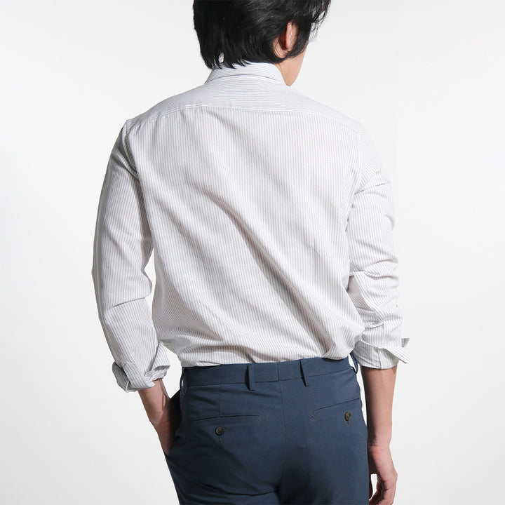 era-won Premium Quality เสื้อเชิ้ต คอปก Dress shirt Regular Shirt แขนยาว สี Matthew 