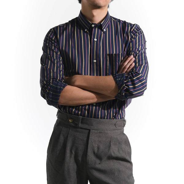era-won Premium Quality เสื้อเชิ้ต คอปก Dress shirt Regular Shirt แขนยาว สี Dark 2024 