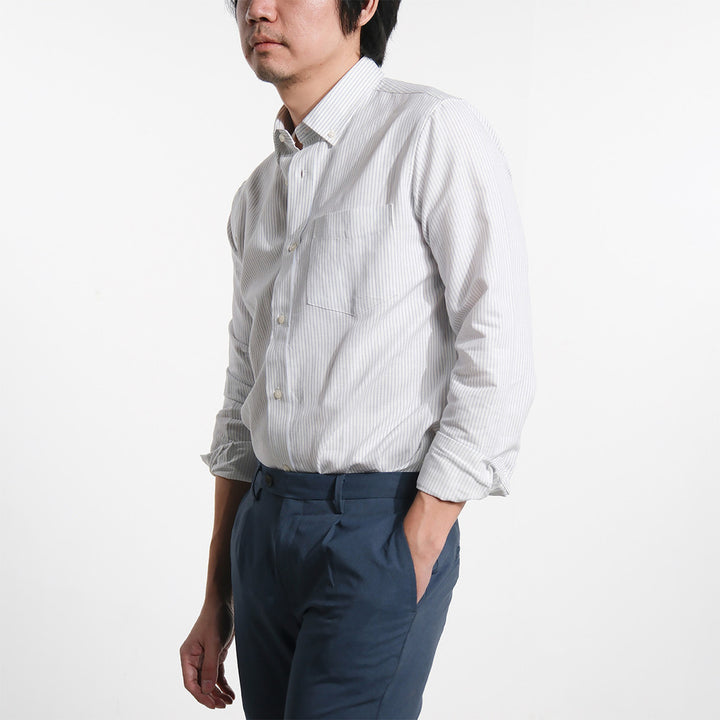 era-won Premium Quality เสื้อเชิ้ต คอปก Dress shirt Regular Shirt แขนยาว สี Matthew 