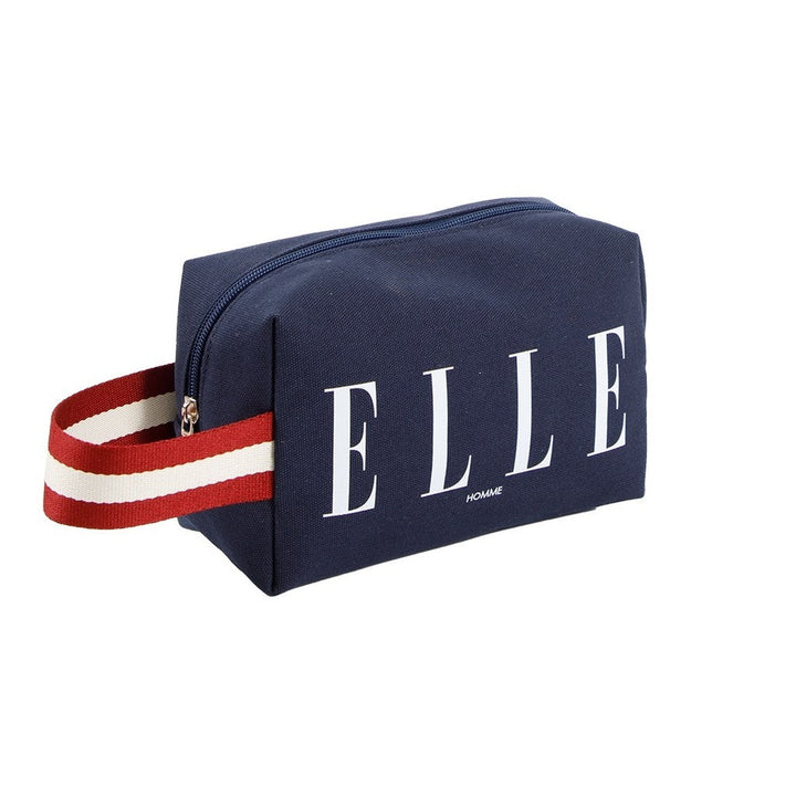 ELLE HOMME BAG กระเป๋าช้อปปิ้งใบใหญ่ผ้าแคนวาส   มีกระเป๋าใบเล็ก  อยู่ด้านใน มีช่องแบ่งใส่ของติดแป๊ะแม่เหล็ก รุ่นH8H014 ELLE HOMME