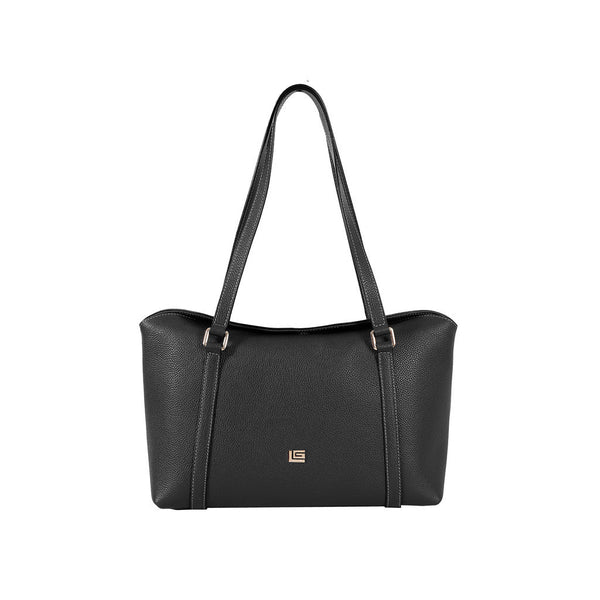 Guy Laroche กระเป๋าสะพายข้าง ทรง Tote Bag - สีดำ รุ่น AGH0743OW5BLM