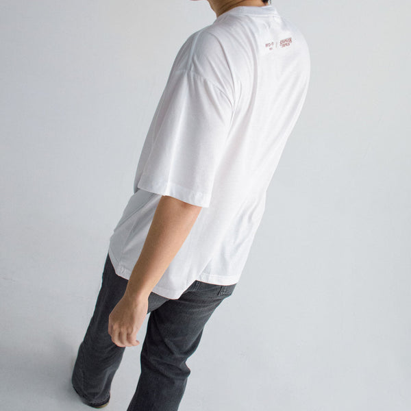 era-won เสื้อยืด T-Shirt Oversize รุ่น era-won x Stranger things สี White ICCSHOPPING