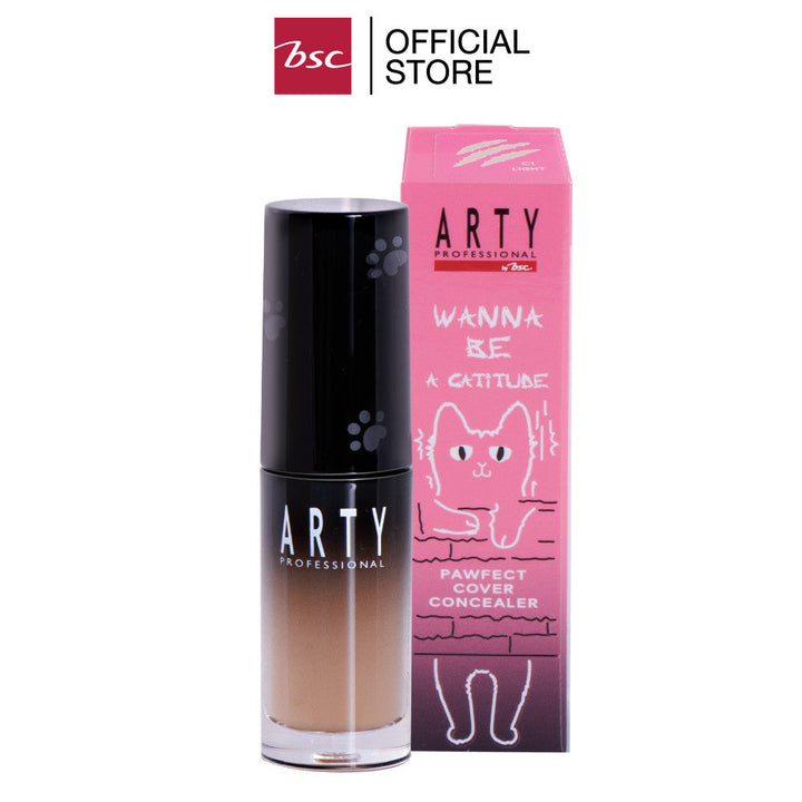 ARTY PROFESSIONAL PAWFECT COVER CONCEALER อาร์ทตี้ โปรเฟสชั่นแนล พอว์เฟค คัฟเวอร์ คอนซีลเลอร์ ผลิตภัณฑ์ปกปิดริ้วรอย BSC Arty Professional