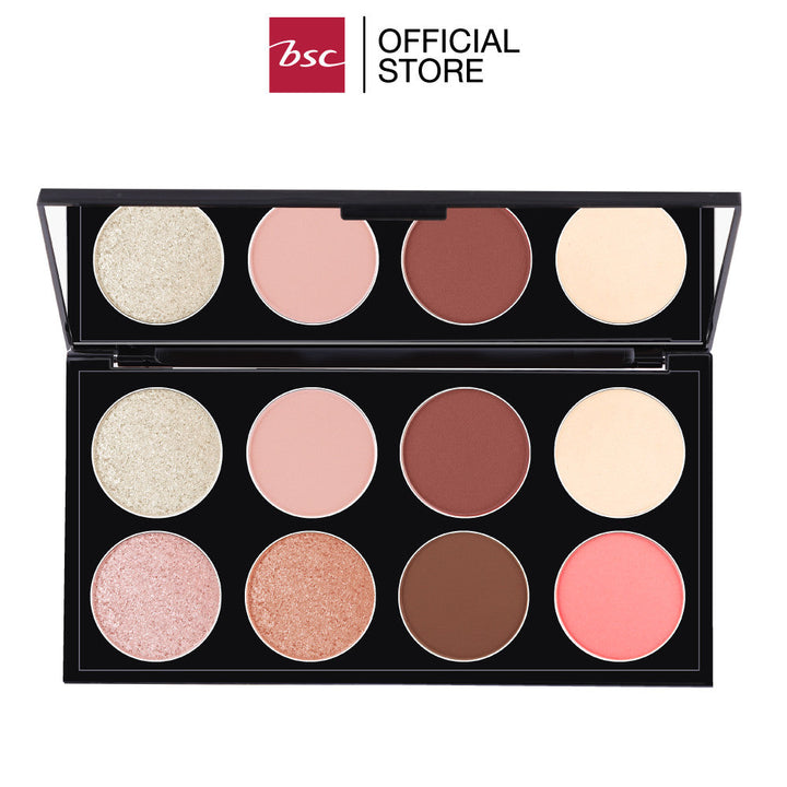 ARTY PROFESSIONAL EVERYDAY FACE PALETTE อาร์ทตี้ โปรเฟสชั่นแนล เอเวอรี่เดย์ เฟซ พาเลท อายแชโดว์พาเลท 8 สี ICCSHOPPING