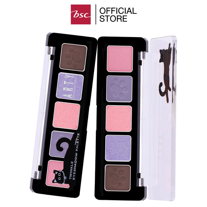 ARTY PROFESSIONAL TWINKLE EYESHADOW PALETTE อาร์ทตี้ โปรเฟสชั่นแนล ทวิงเกิ้ล อายแชโดว์ พาเลท อายแชโดว์พาเลทสุดคิวท์ ICCSHOPPING