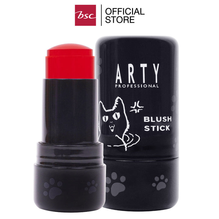 ARTY PROFESSIONAL JELLY BLUSH STICK COOLING TINT ใบหน้าสูตรพิเศษ เนื้อเจลลี่รูปแบบแท่ง ผสานด้วยเทคโนโลยี Watery Fresh ICCSHOPPING