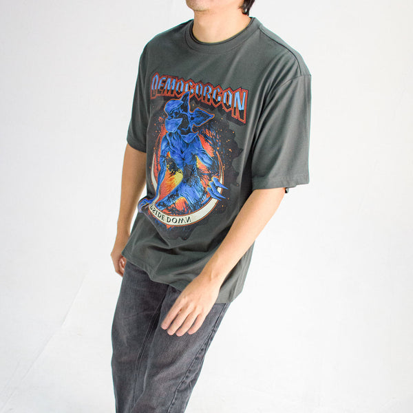 era-won เสื้อยืด T-Shirt Oversize รุ่น era-won x Stranger things สี Grey ICCSHOPPING