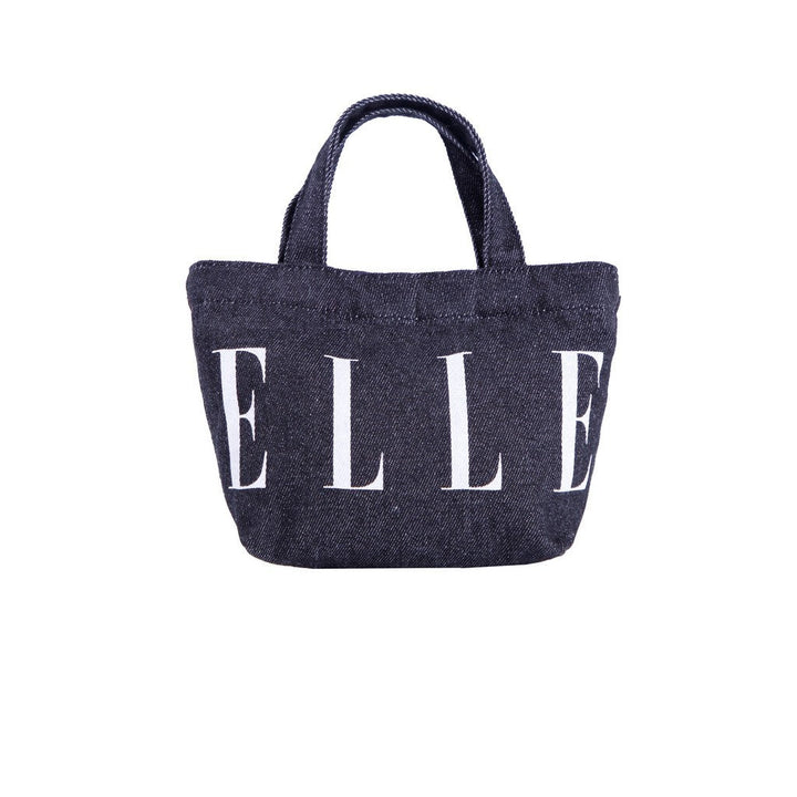 ELLE MINI JEANS CROSSBODY BAG กระเป๋าสะพาย ผ้า COTTON 100% มี 2 สี WEG5510W25 ICCSHOPPING