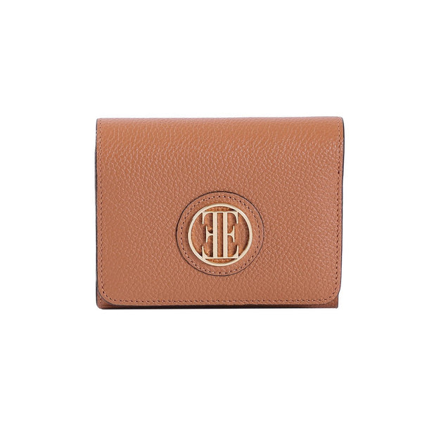 ELLE LUXURY กระเป๋าธนบัตร 3 พับสั้น หนังวัวแท้ 100%  มี 2 สี EWW181625 ICCSHOPPING