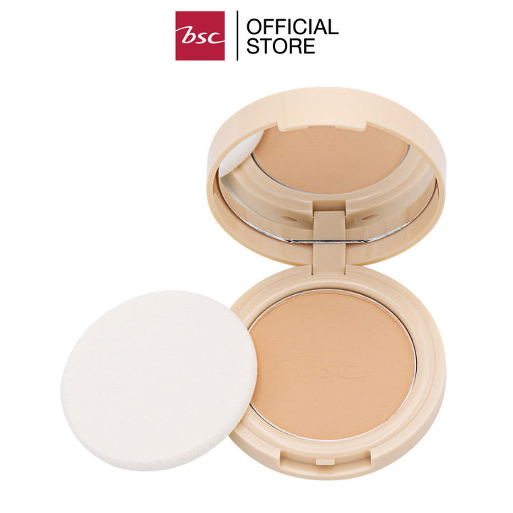BSC LASTING LAYER SKIN POWDER SPF 35 PA+++ ( NATURAL BEIGE) บีเอสซี ลาสติ้ง เลเยอร์ สกิน พาวเดอร์ เอสพีเอฟ 35 พีเอ+++ ICCSHOPPING