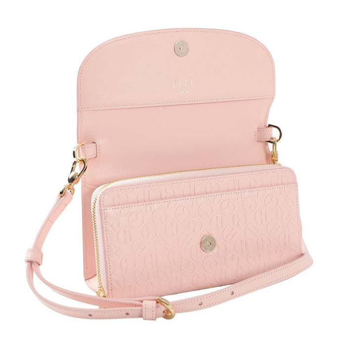 ELLE  Phone Wallet Bag  กระเป๋าธนบัตรใส่โทรศัพท์มือถือ   หนังวัวแท้ 100%  มี 2 สี รุ่น EWW114225 ICCSHOPPING