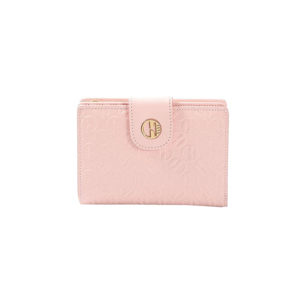 ELLE LEATHER WALLET 2-FOLD ( MEDIUM) กระเป๋าธนบัตร หนังแท้ 100% CANDY POP STYLE มี 2 สี EWW111225 ICCSHOPPING