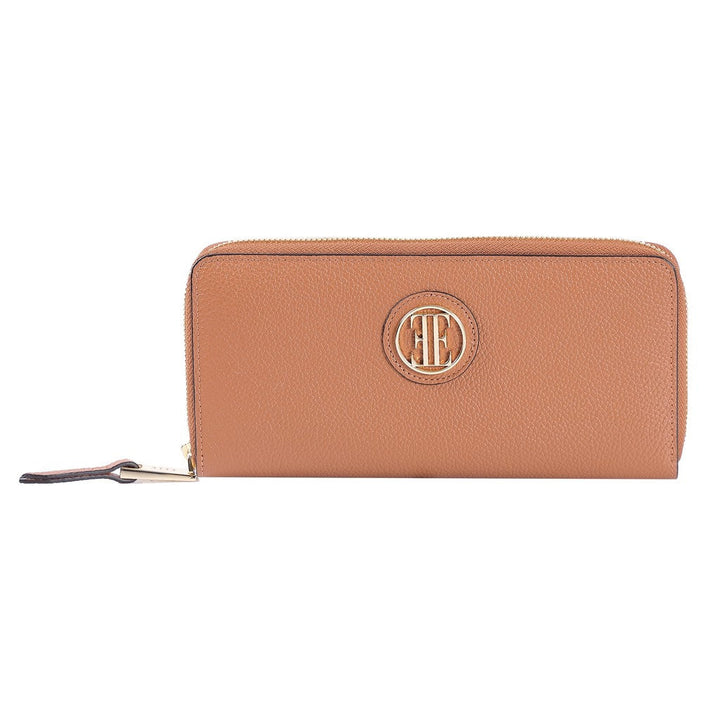 ELLE LUXURY กระเป๋าธนบัตรใบยาว ซิปรอบ หนังวัวแท้ 100%  มี 2 สี รุ่น EWW184625 ICCSHOPPING
