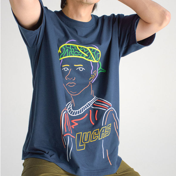 era-won เสื้อยืดเอราวอนแขนสั้น T-Shirt Oversize สกรีน era-won x stranger things สี NB ICCSHOPPING
