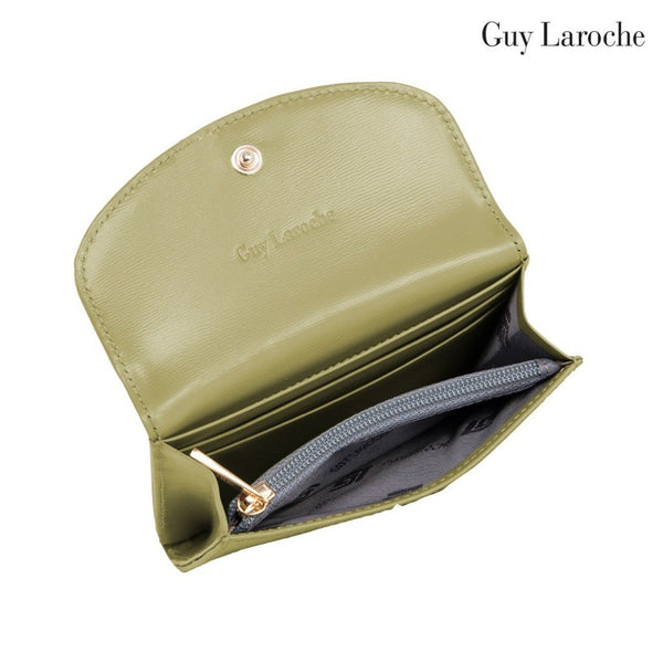 Guy Laroche กระเป๋าสตางค์ผู้หญิง พับสั้น สีเขียว รุ่น AGP10522W6GRS ICCSHOPPING