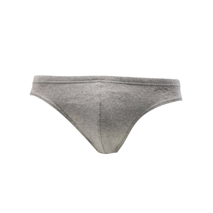ARROW COTTON 100% BIKINI กางเกงชั้นในของสุภาพบุรุษ (ดำ,เทา,น้ำเงิน 1 PACK 3ตัว) ARROW