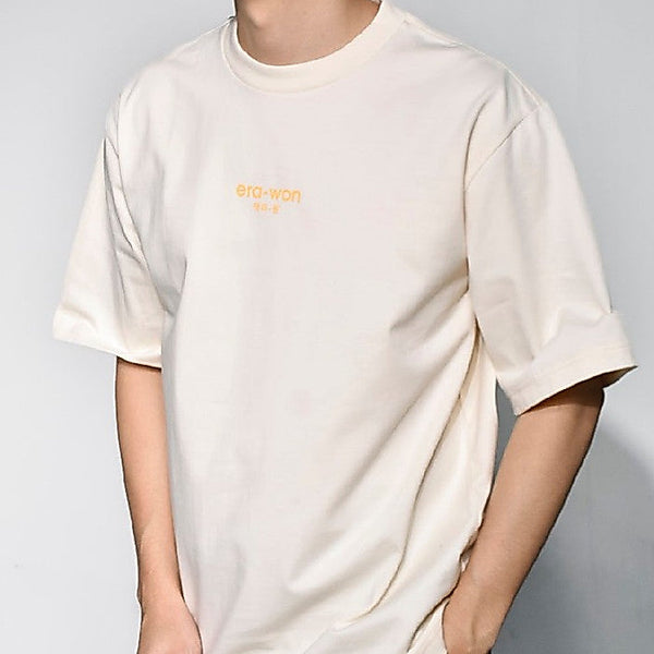 era-won เสื้อ T-Shirt Oversize Screen สี สกรีนเหลือง ICCSHOPPING