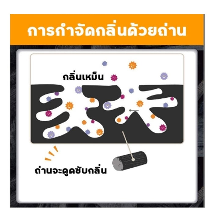 SHALDAN ดาชูทัน สำหรับตู้รองเท้า เจลถ่านขจัดกลิ่น 55 กรัม x3 Dashutan for Shoe cabinet Gel Deodorizer 55 g. x 3 