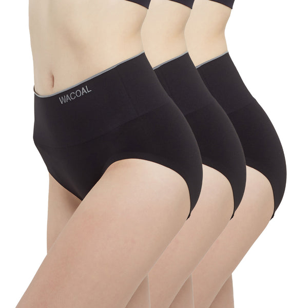 Wacoal Panty Short H-Fit กางเกงในไร้ตะเข็บ เต็มตัว 1 Pack 3 pcs รุ่น WU4998/WU4T98 Wacoal
