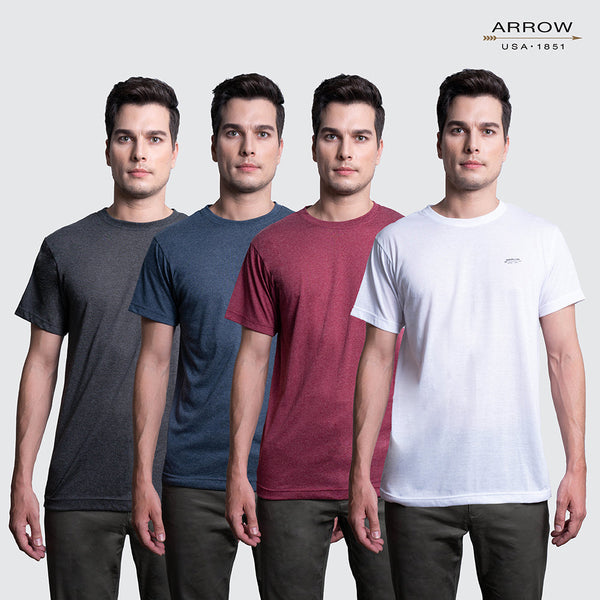 ARROW T SHIRT INNER เสื้อยืดไร้ตะเข็บ ไร้รอยต่อ คอกลม มีให้เลือก 4 สี MXWK910 ICCSHOPPING