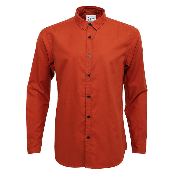 Guy Laroche เสื้อเชิ้ตคอปกสีพื้น  (DAC6251P3) ทรงสลิม รุ่นขายดี มีให้เลือก 5 สี 