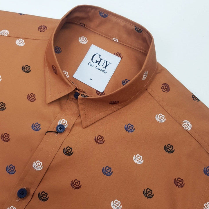 Guy Laroche เสื้อเชิ๊ตแขนสั้น รุ่น DAC5201P4-1 