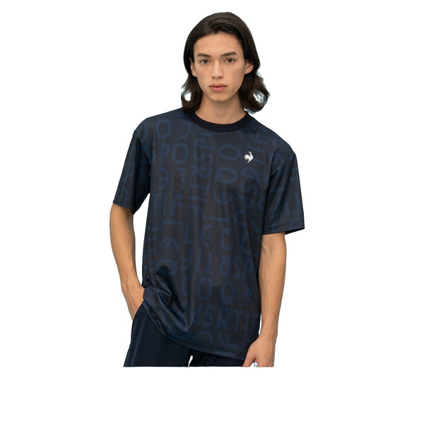 le coq sportif เสื้อเทรนนิ่ง ออกกำลังกาย ผู้ชาย สีกรม 