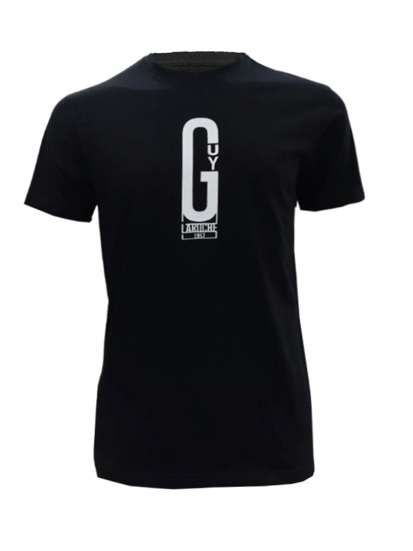 Guy Laroche เสื้อยืดสกรีนลายกราฟฟิคLogo เนื้อผ้า Cotton100% มีให้เลือก2สี (DKT6202P4) 