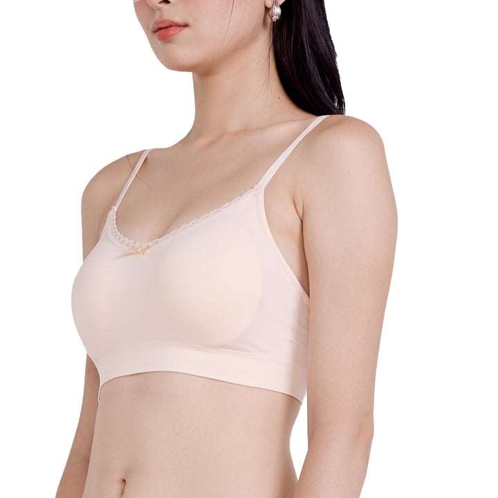 Wacoal Mood Bra Smart Size ชุดชั้นในวัยรุ่น บราไร้โครง รุ่น MM1X96 