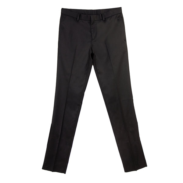 Guy Laroche กางเกงสแล็ค ทรงกระบอก ไม่มีจีบทรงSLIM FIT - สีดำ  รุ่นBSB6281P4 