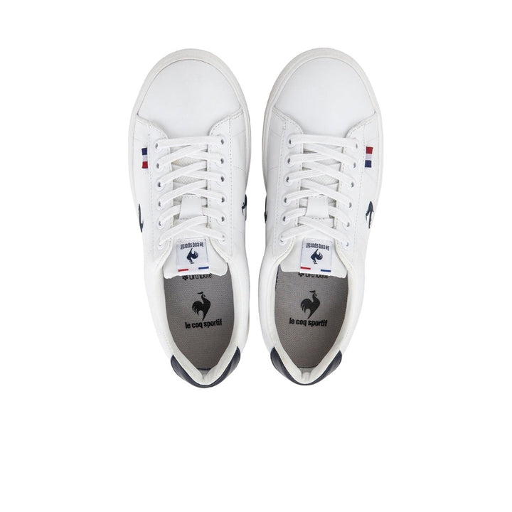 le coq sportif รองเท้าผู้หญิง รุ่น LCS FOURCHE PF สีขาว-กรม 
