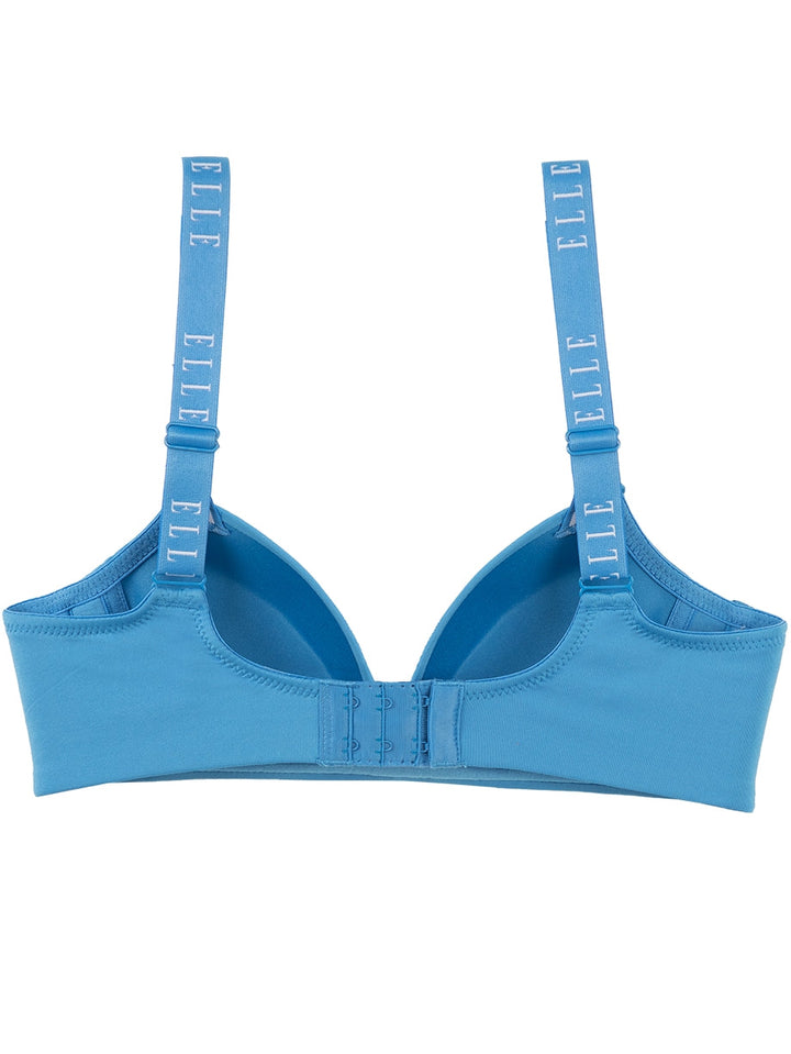 ELLE Lingerie Moulded Bra สัมผัสนุ่ม ไร้โครง ไม่กดเจ็บ มีฟองน้ำเสริม สายบ่าสุดชิคด้วย ยางทอ LOGO ELLE- รุ่น LB8766 ICCSHOPPING