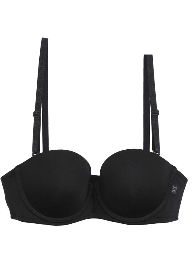 ELLE lingerie Molded bra ยกทรงมีโครง เสริมฟองน้ำ รูปแบบครึ่งเต้าสายบ่าถอดได้ - LB9515 ICCSHOPPING