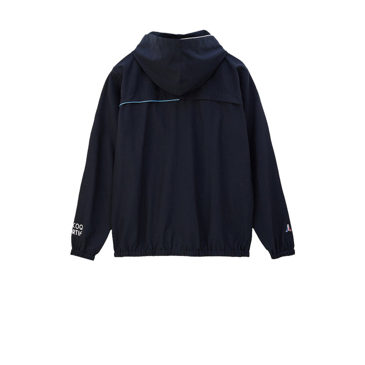 le coq sportif เสื้อแจ็คเก็ตฮู้ดดี้ ผู้ชาย สีกรม 