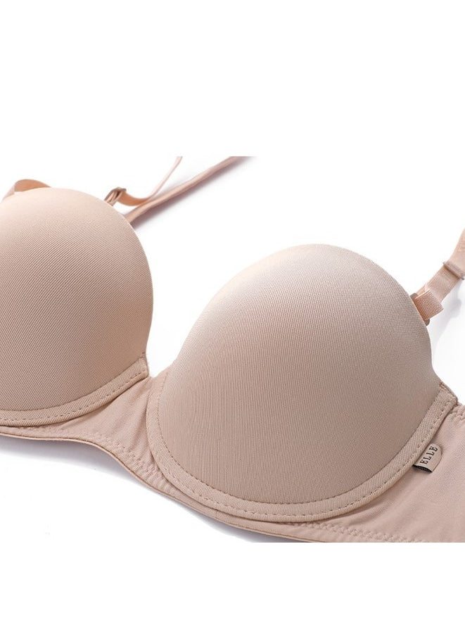 ELLE lingerie Molded bra ยกทรงมีโครง เสริมฟองน้ำ รูปแบบครึ่งเต้าสายบ่าถอดได้ - LB9515 ICCSHOPPING