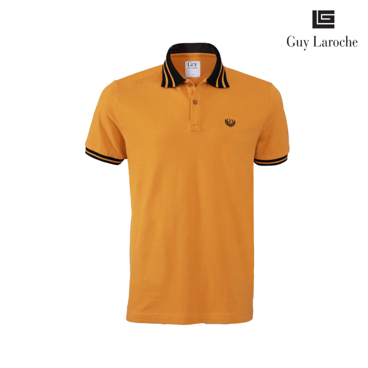 Guy Laroche เสื้อโปโล DKP6201P4 เนื้อผ้านุ่ม สวมใส่สบาย  รีดง่าย 