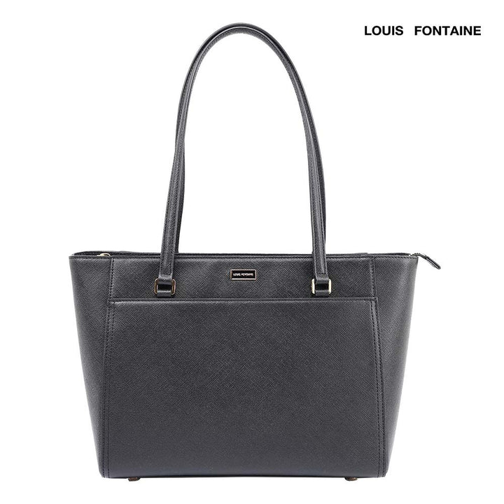Louis Fontaine กระเป๋าสะพายข้าง รุ่น Marlene - สีดำ ( LFH0204_BL ) 