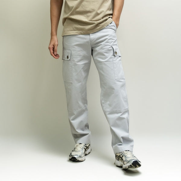 era-won กางเกงขายาว รุ่น Cargo V1 สี Grey 