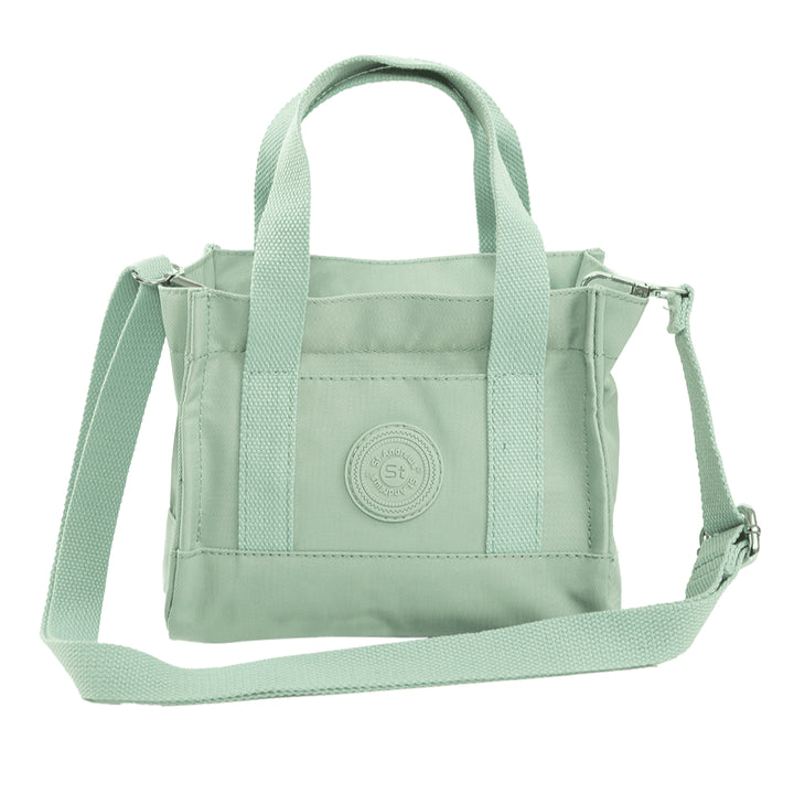 St.Andrews กระเป๋าถือ+สายสะพายยาว รุ่น SSH0029 - สีเขียวมิ้นท์ 