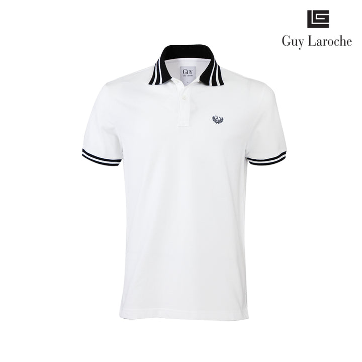 Guy Laroche เสื้อโปโล DKP6201P4 เนื้อผ้านุ่ม สวมใส่สบาย  รีดง่าย 